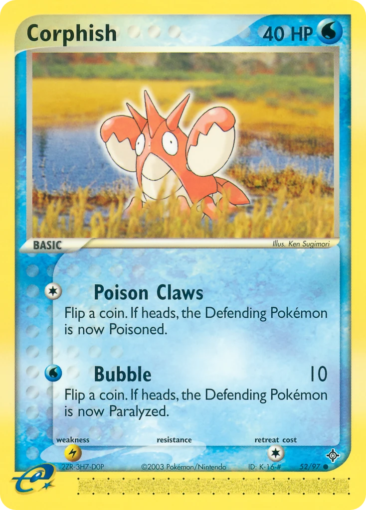 Corphish, 52/97