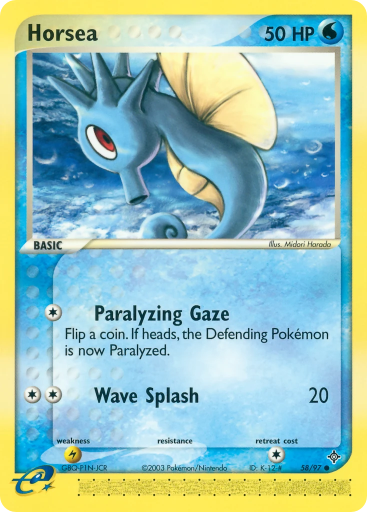 Horsea, 58/97
