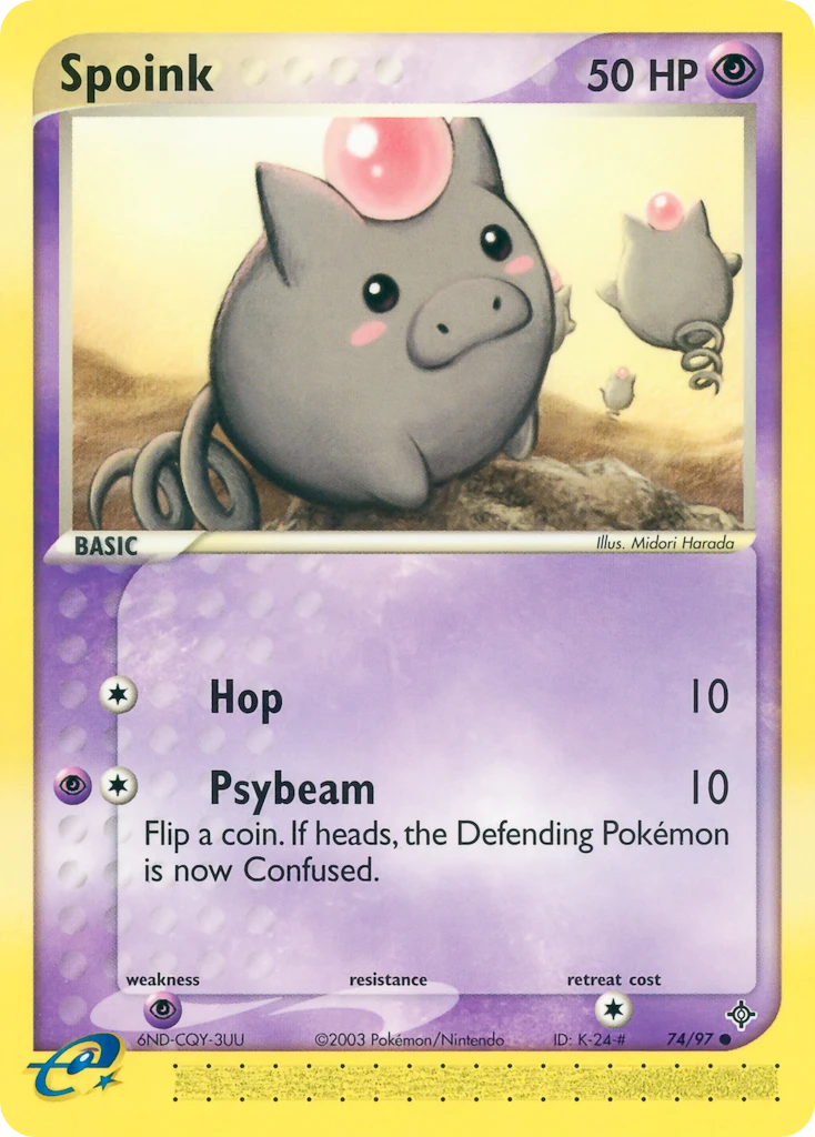 Spoink, 74/97