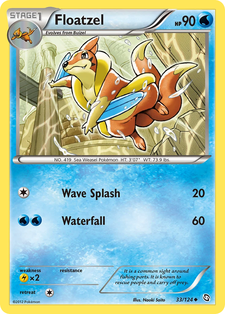 Floatzel, 033/124
