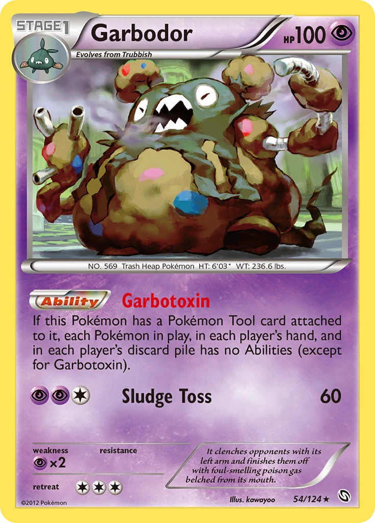 Garbodor, 054/124