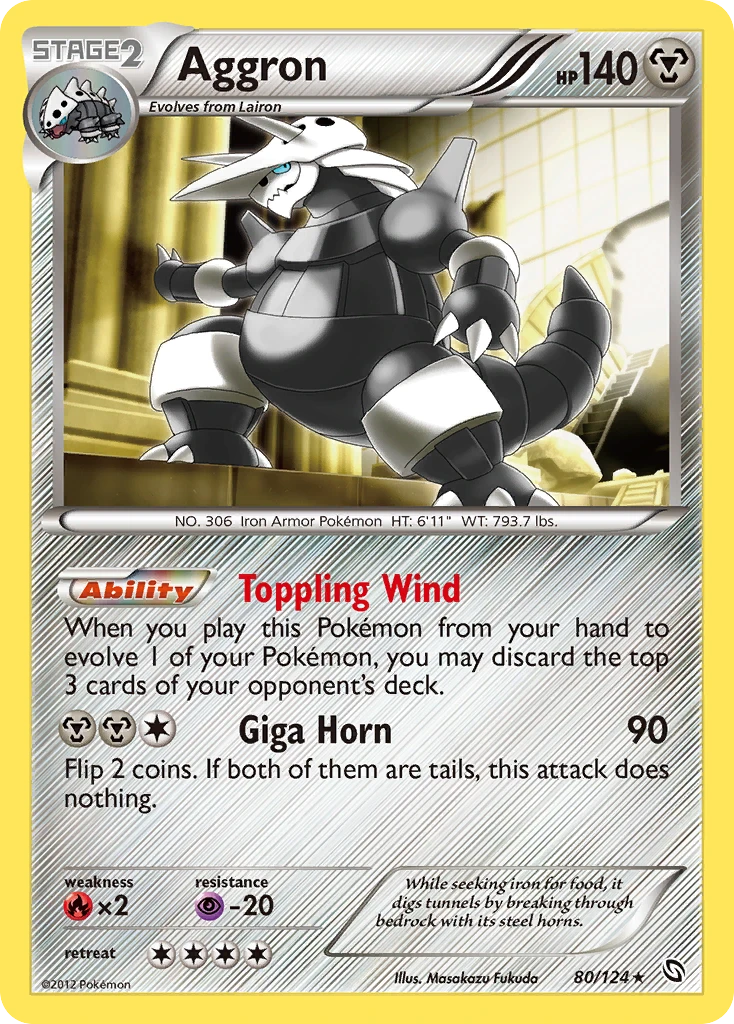 Aggron, 080/124