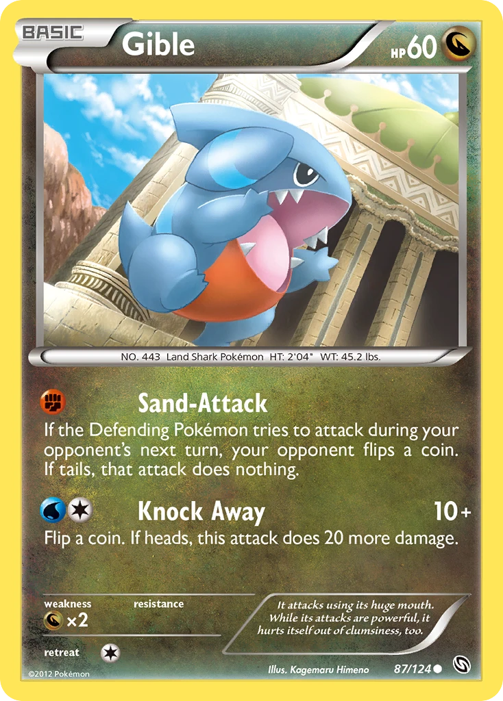 Gible, 087/124