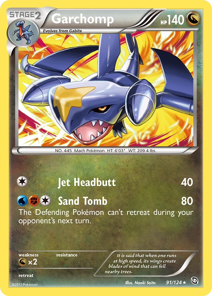Garchomp, 091/124