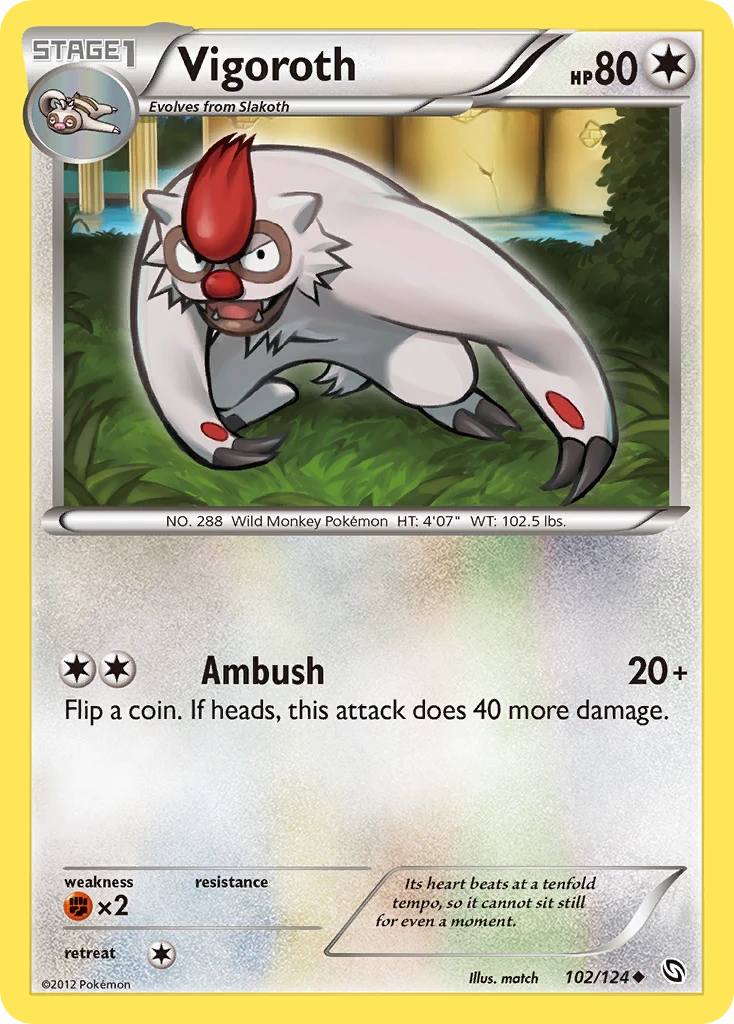 Vigoroth, 102/124