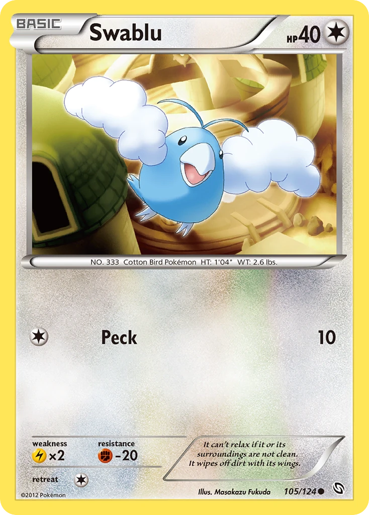 Swablu, 105/124