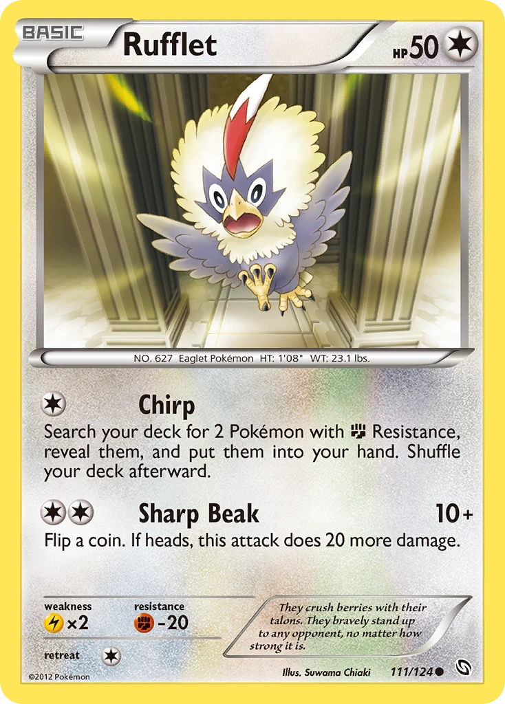 Rufflet, 111/124