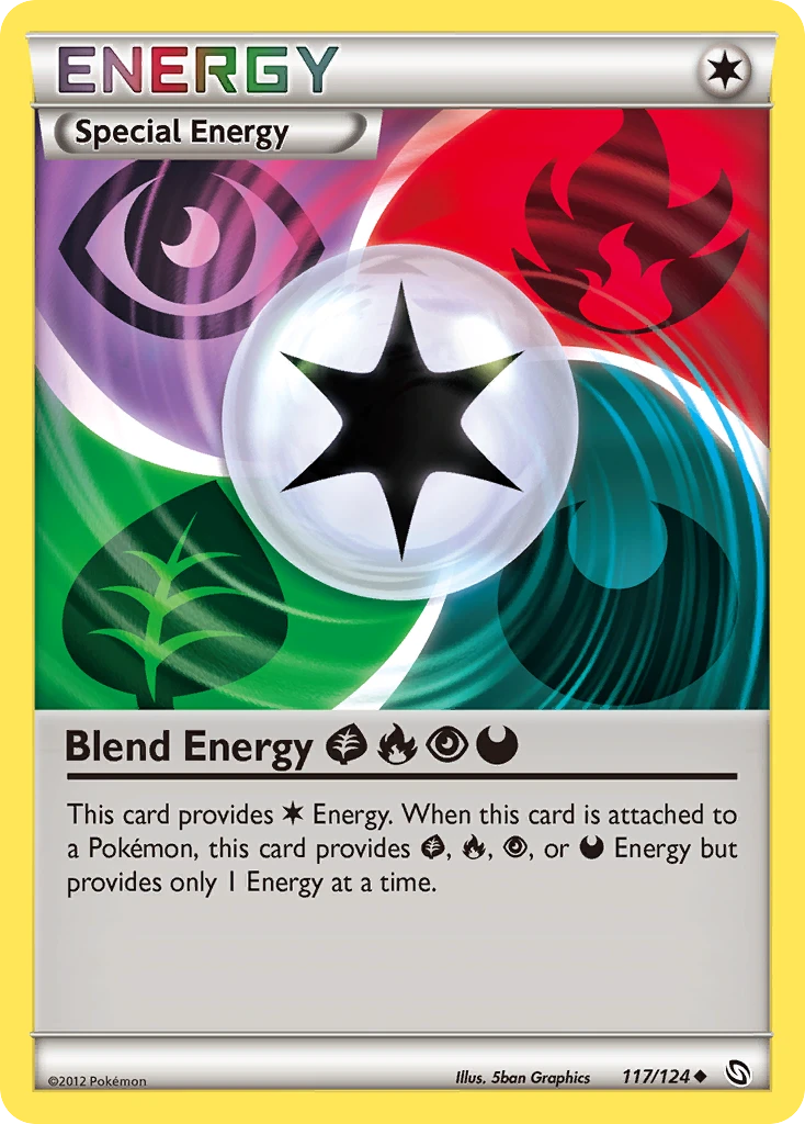 Blend Energy GrassFirePsychicDarkness, 117/124
