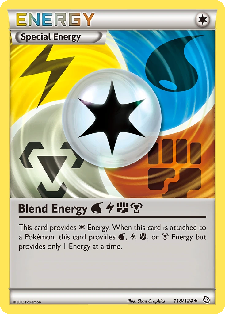 Blend Energy WaterLightningFightingMetal, 118/124