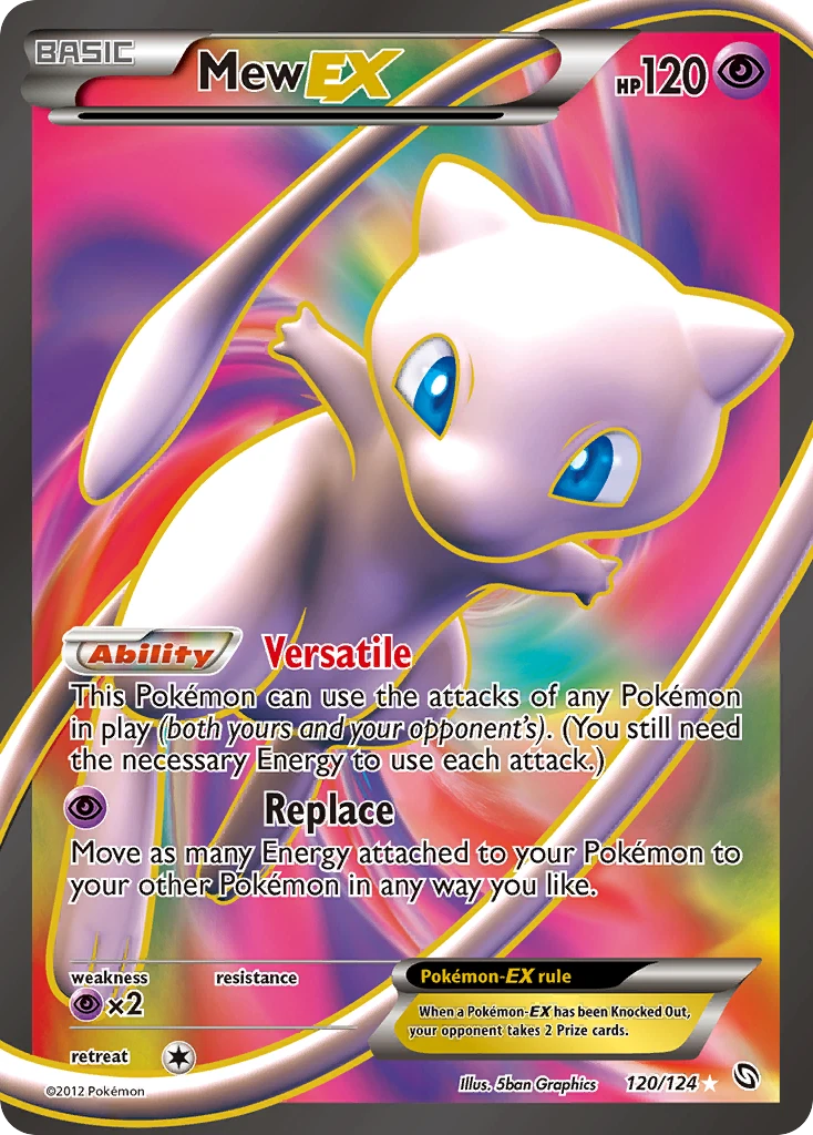 Mew-EX, 120/124