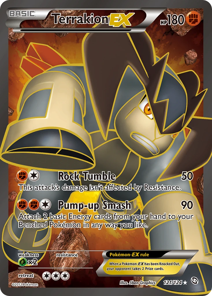 Terrakion-EX, 121/124
