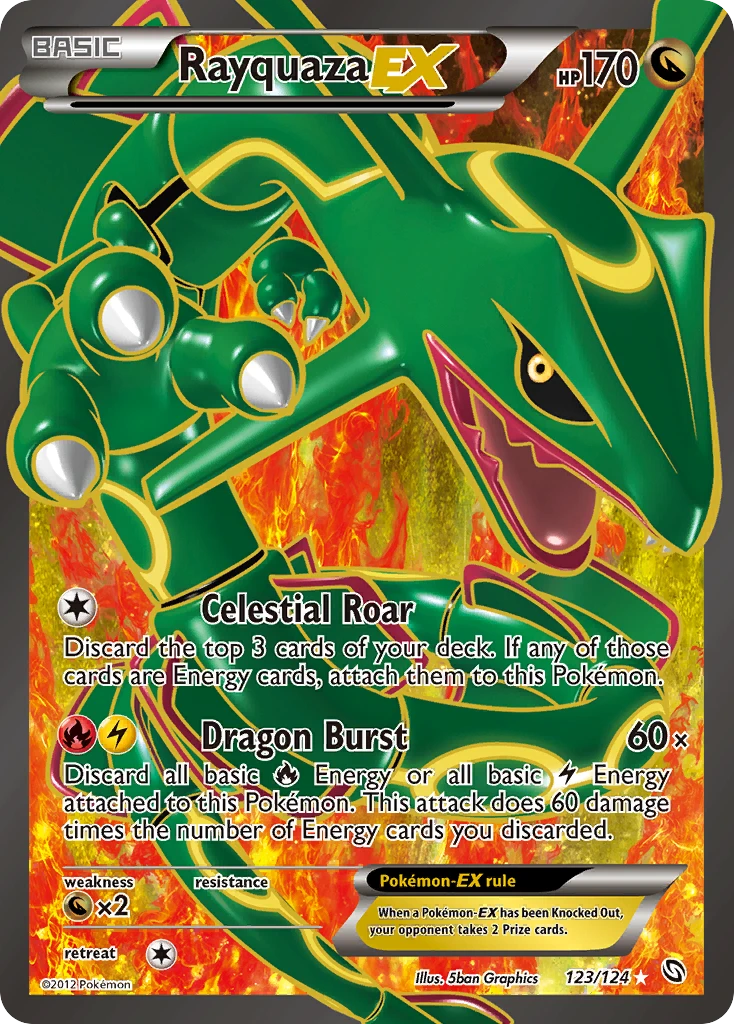 Rayquaza-EX, 123/124