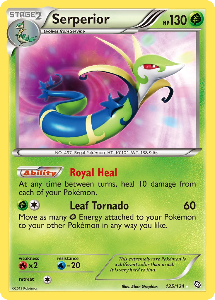 Serperior, 125/124