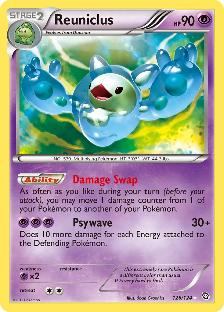 Reuniclus, 126/124