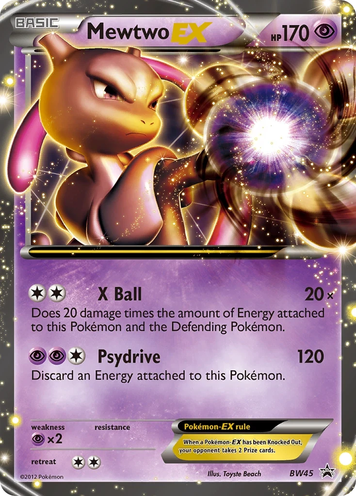 Mewtwo-EX, BW45/BW101