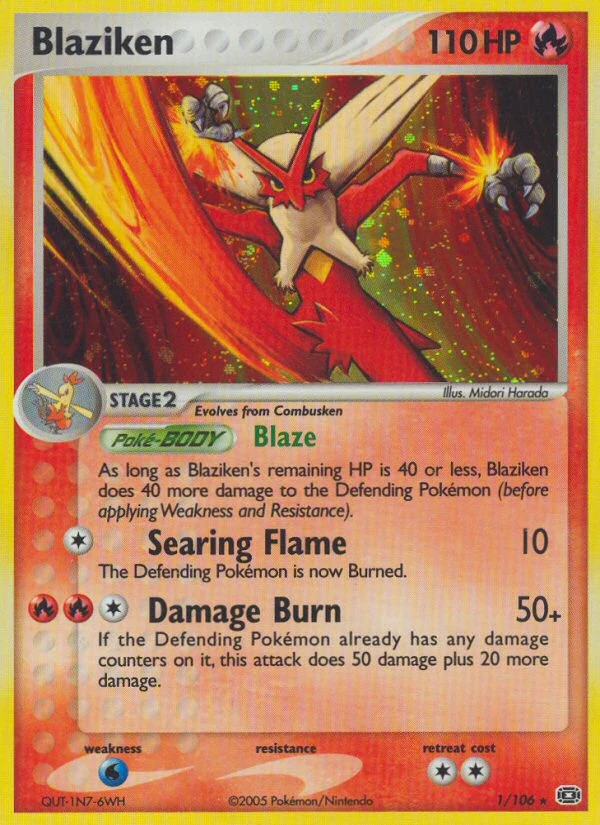 Blaziken, 1/106