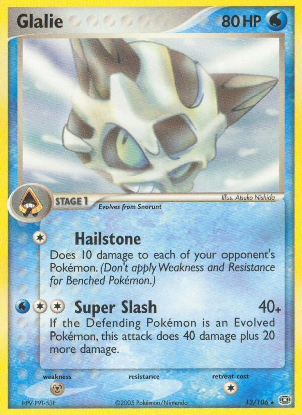 Glalie, 13/106