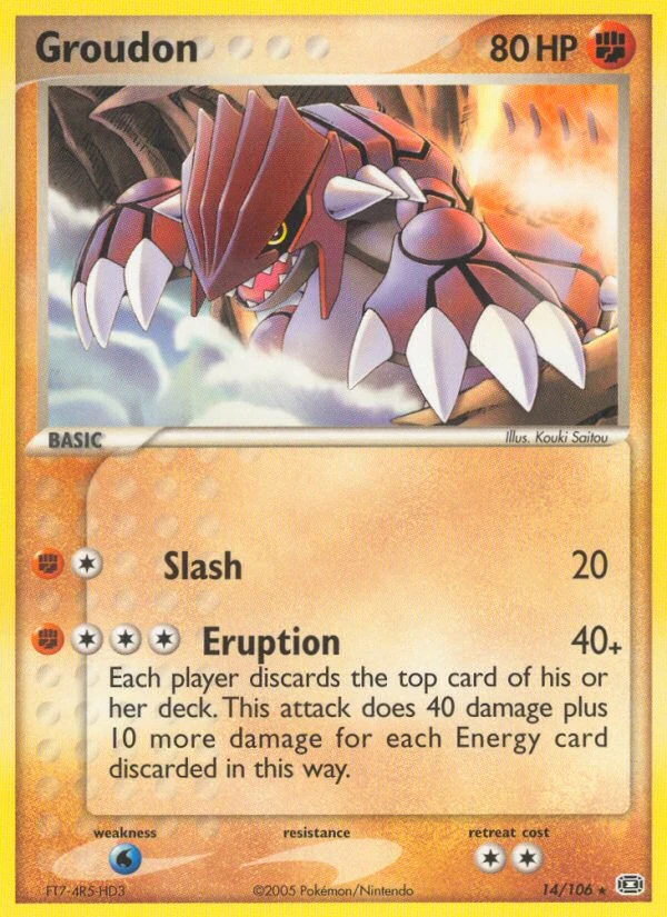 Groudon, 14/106