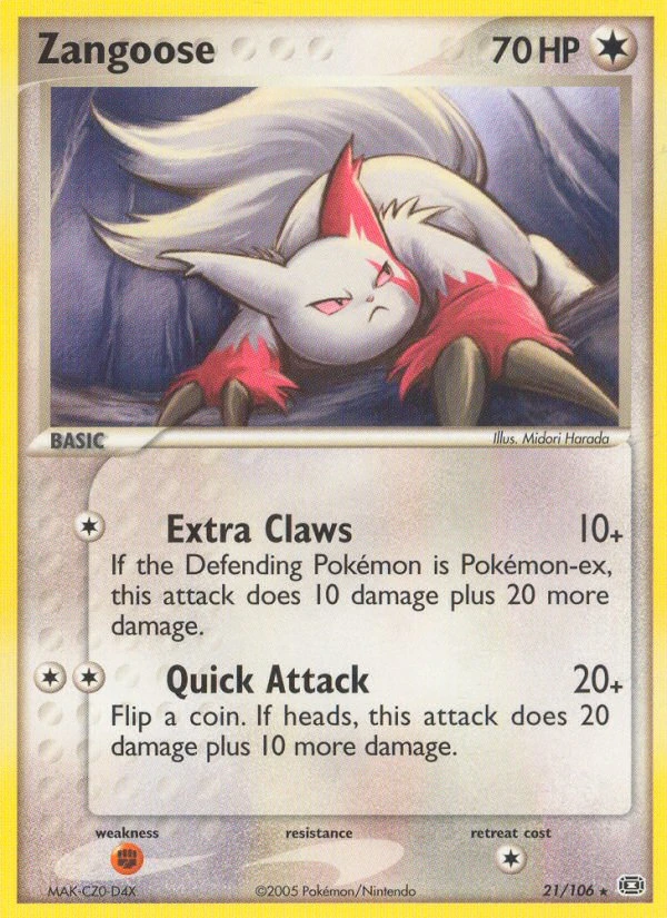 Zangoose, 21/106