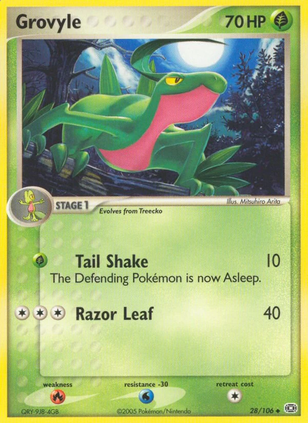 Grovyle, 28/106