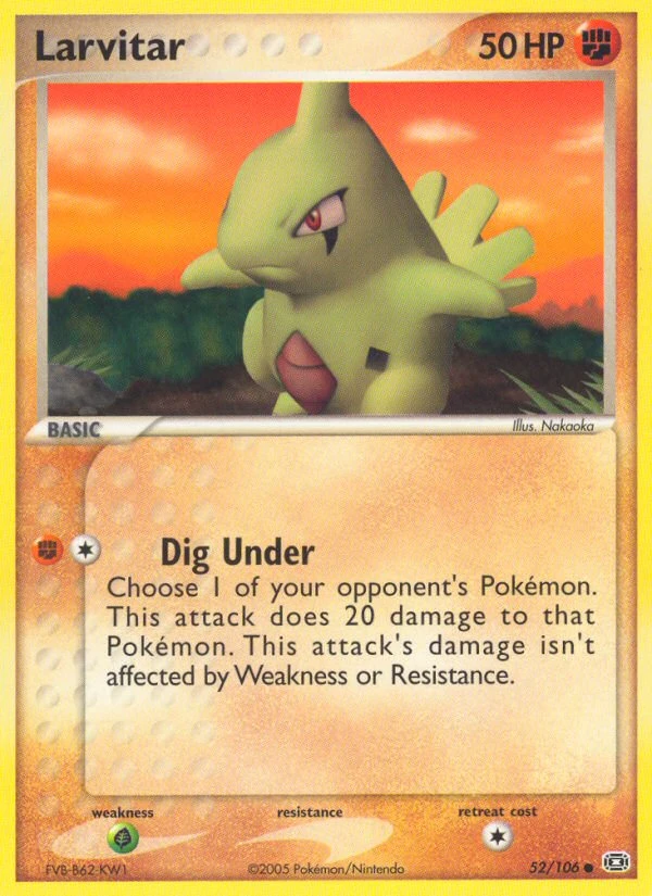 Larvitar, 52/106