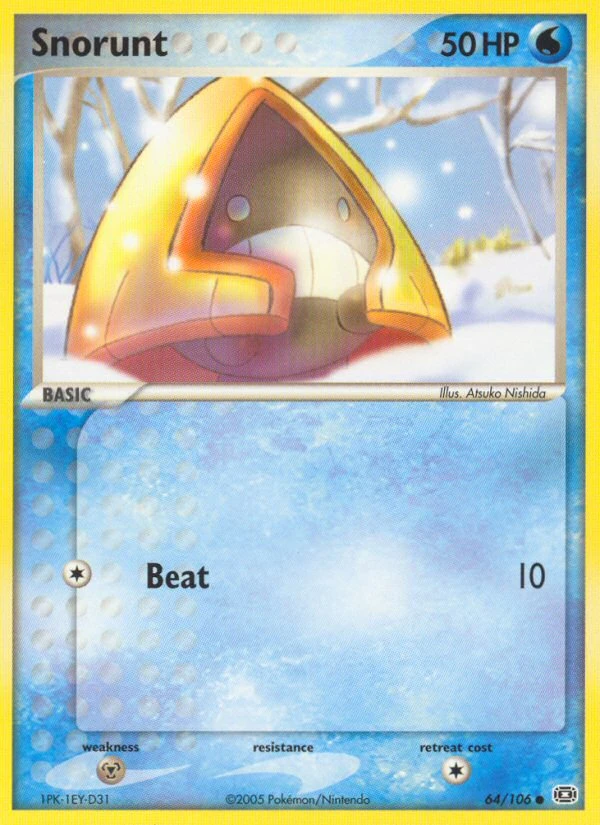 Snorunt, 64/106