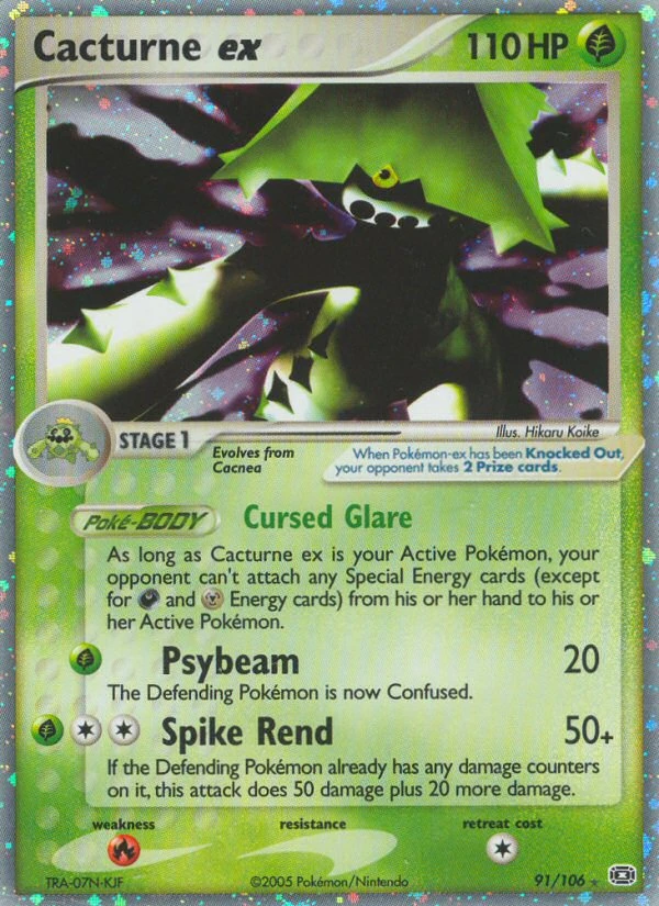 Cacturne ex, 91/106
