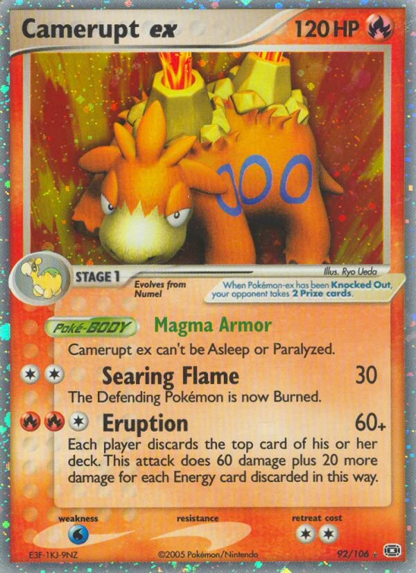 Camerupt ex, 92/106