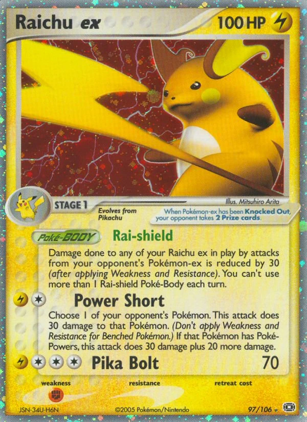 Raichu ex, 97/106
