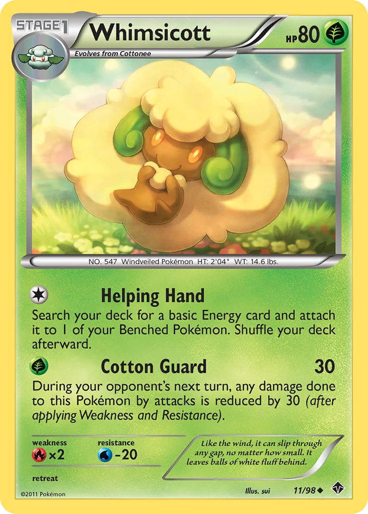 Whimsicott, 011/098