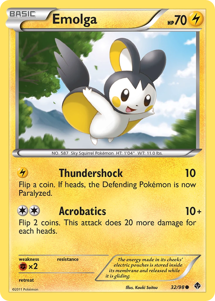Emolga, 032/098