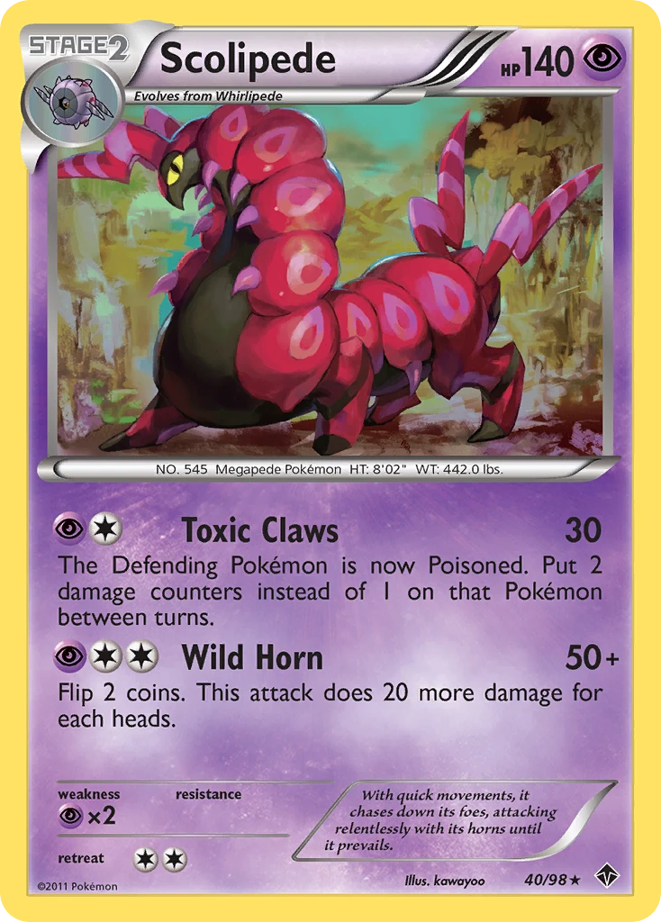 Scolipede, 040/098