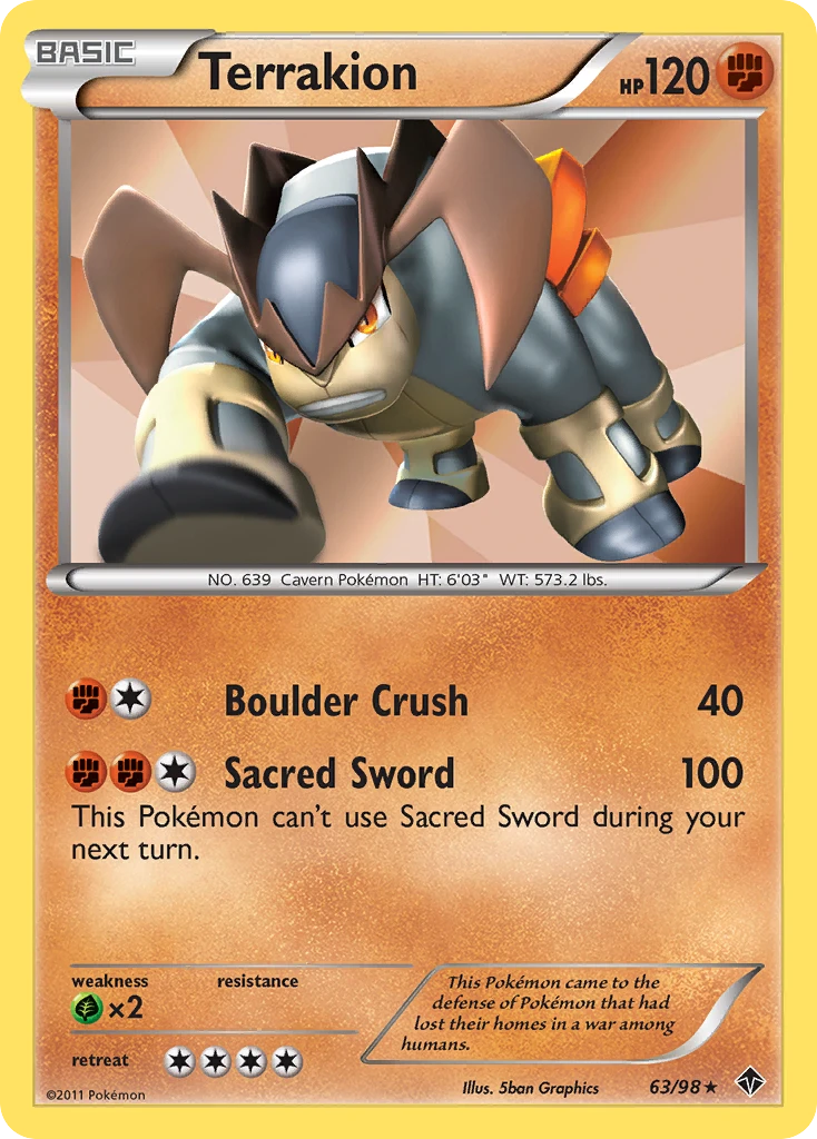 Terrakion, 063/098