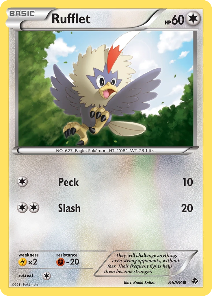 Rufflet, 086/098