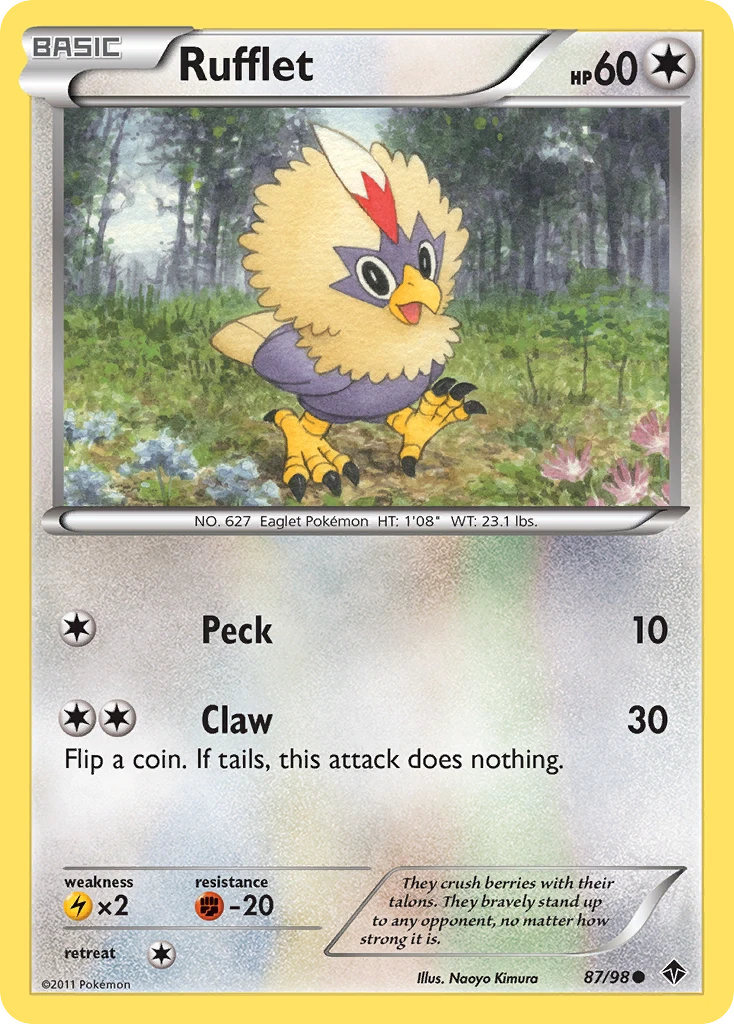 Rufflet, 087/098