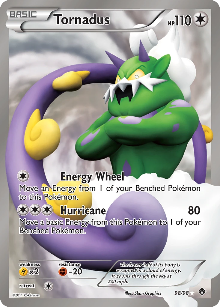 Tornadus, 098/098