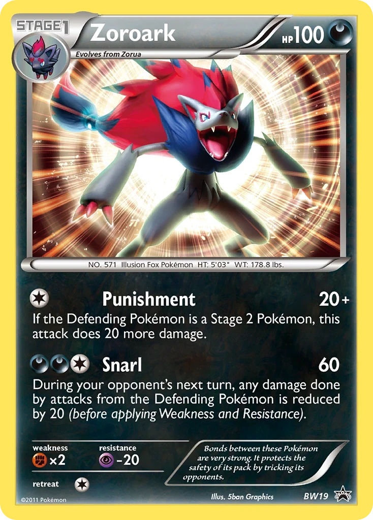 Zoroark, BW19/BW101