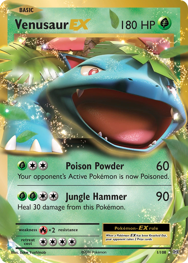 Venusaur-EX, 001/108