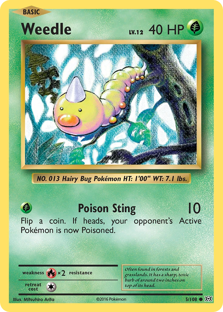 Weedle, 005/108