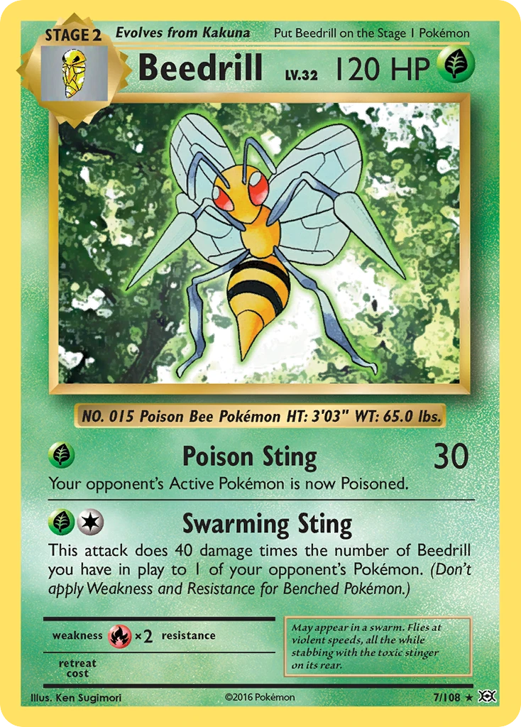 Beedrill, 007/108