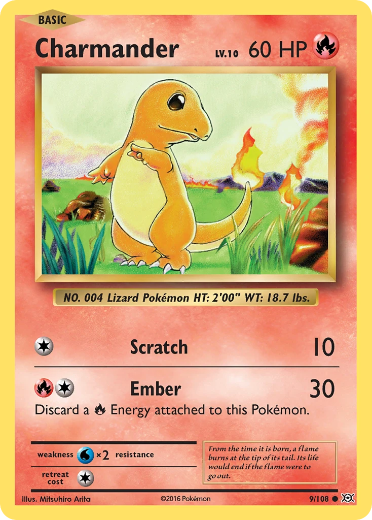 Charmander, 009/108