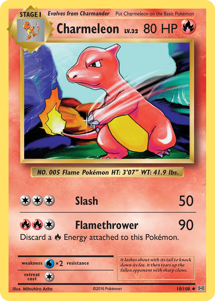 Charmeleon, 010/108