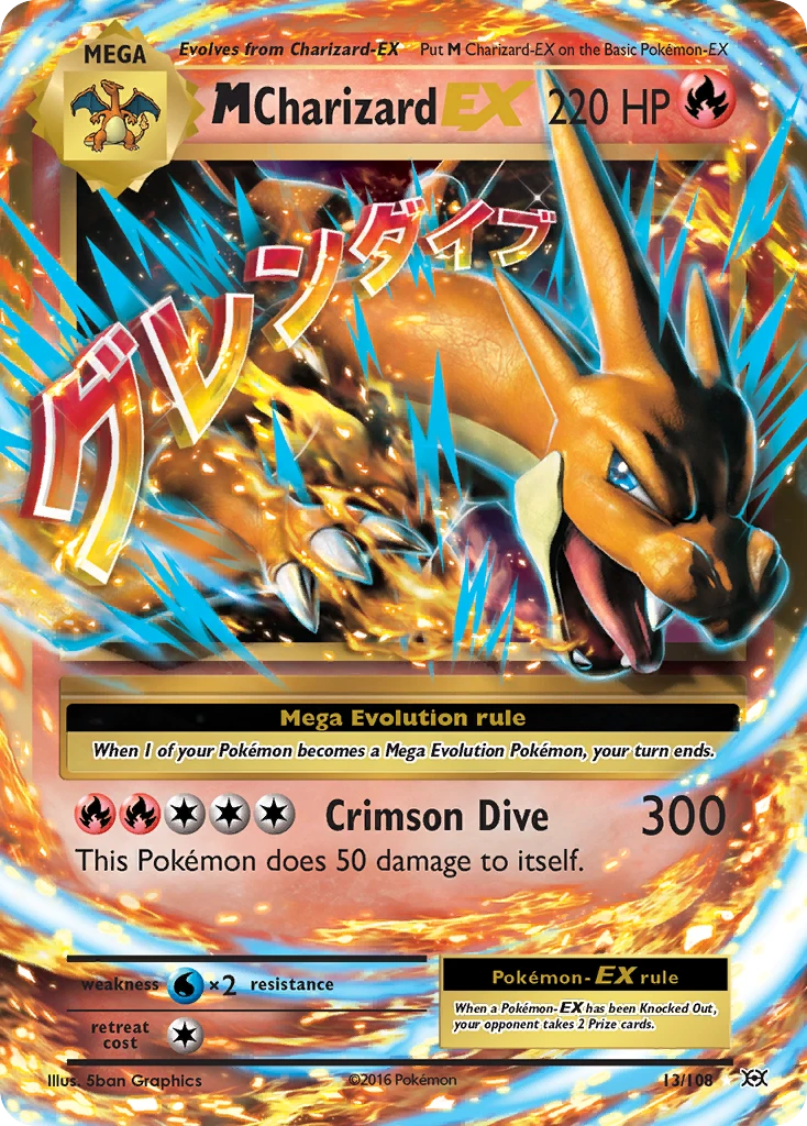M Charizard-EX, 013/108