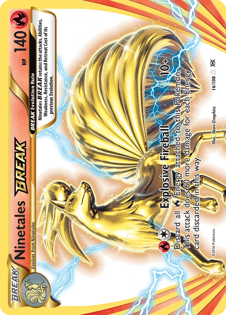 Ninetales BREAK, 016/108