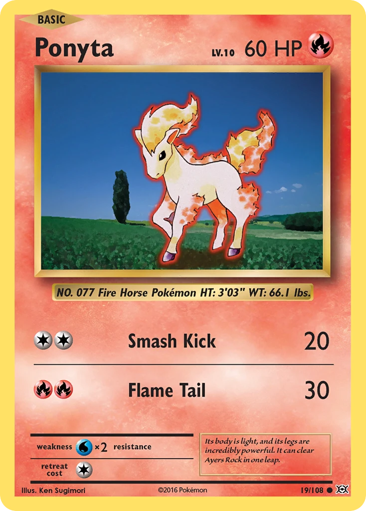Ponyta, 019/108