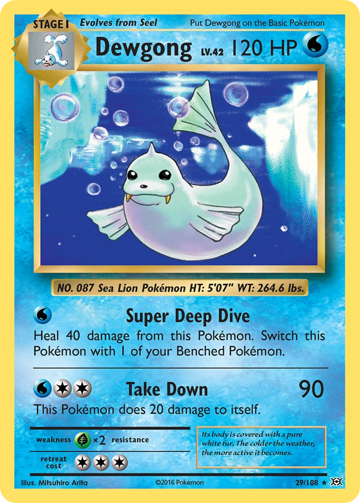 Dewgong, 029/108