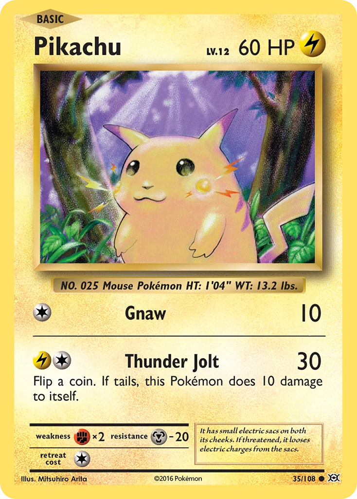 Pikachu, 035/108