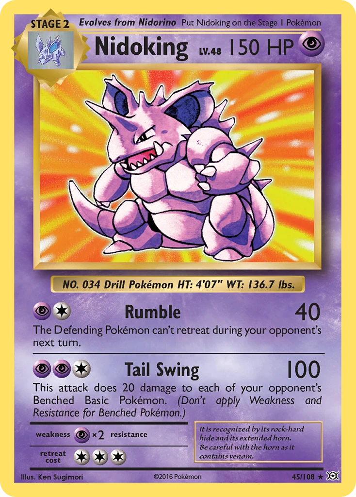 Nidoking, 045/108