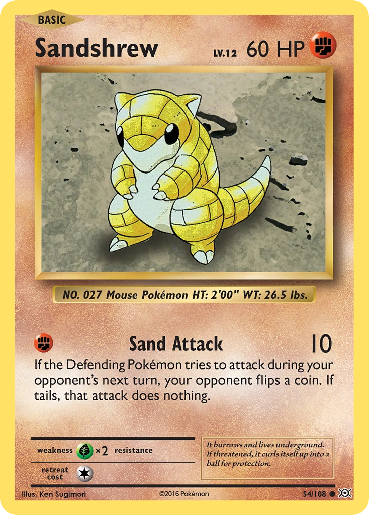 Sandshrew, 054/108