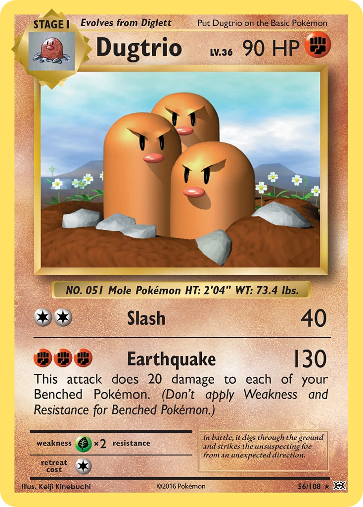 Dugtrio, 056/108